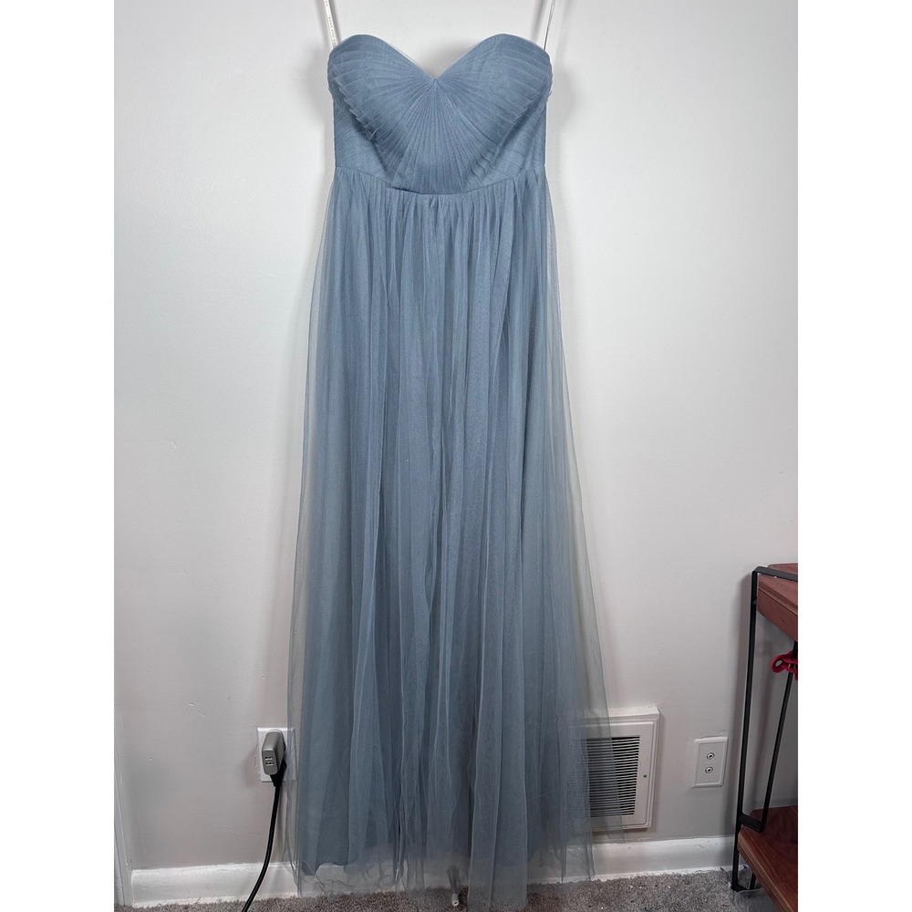 Jenny Yoo Collection Annabelle Tulle Gown Women 4 Blue Fairycore Romantic